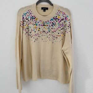Lea & Viola Size L ASOS sequin sweater